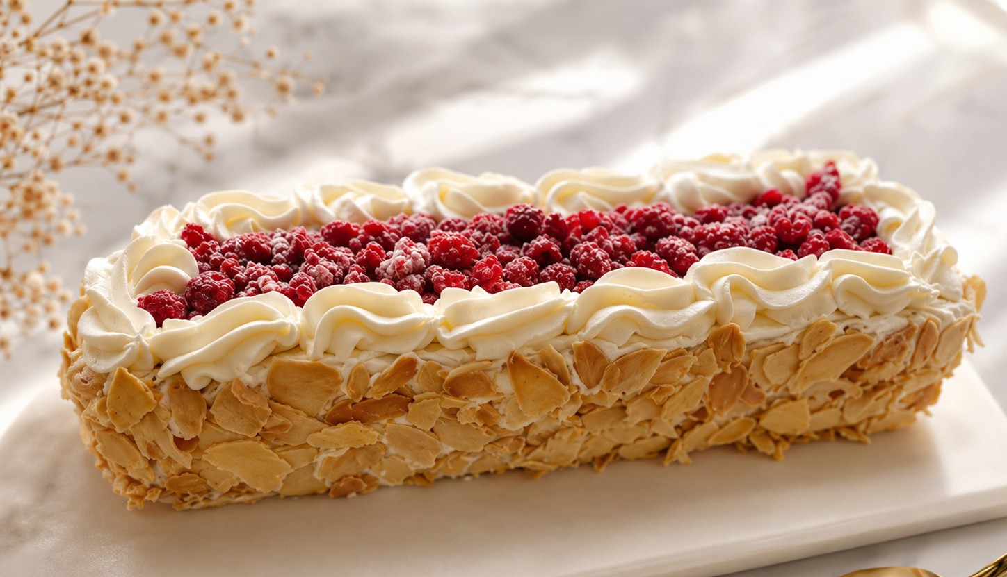 Torta Hojarasca Frambuesa